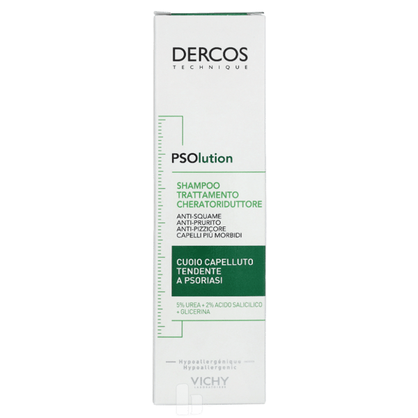 Vichy Dercos PSOlution Kerato-Reducing Treating Shampoo 200 ml Dam
