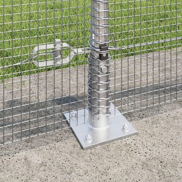 Stängselstolpe Silver