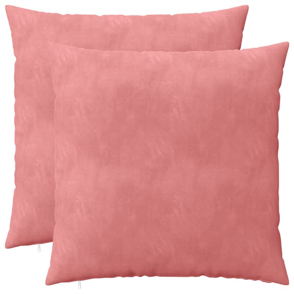 Kudde med kudde HEERLEN 2 st Rosa Sammet