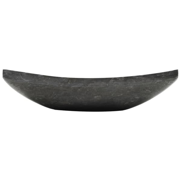 Handfat 50x35x12 cm marmor svart
