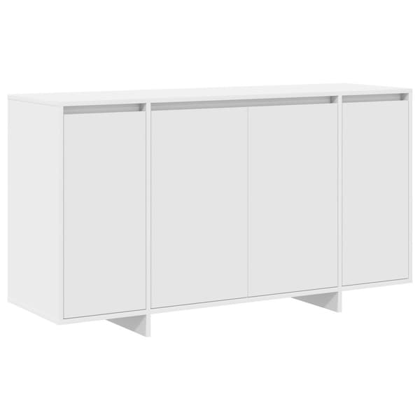 Sideboard Vit 135 x 41 x 75 cm Konstruerat trä