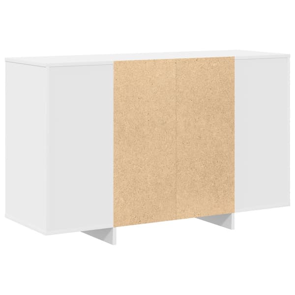Sideboard Vit 120 x 41 x 75 cm Konstruerat trä