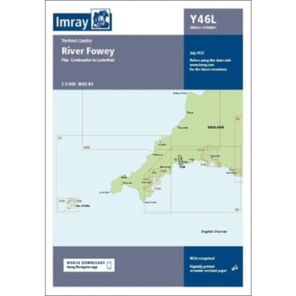 Imray Chart Y46 Laminated