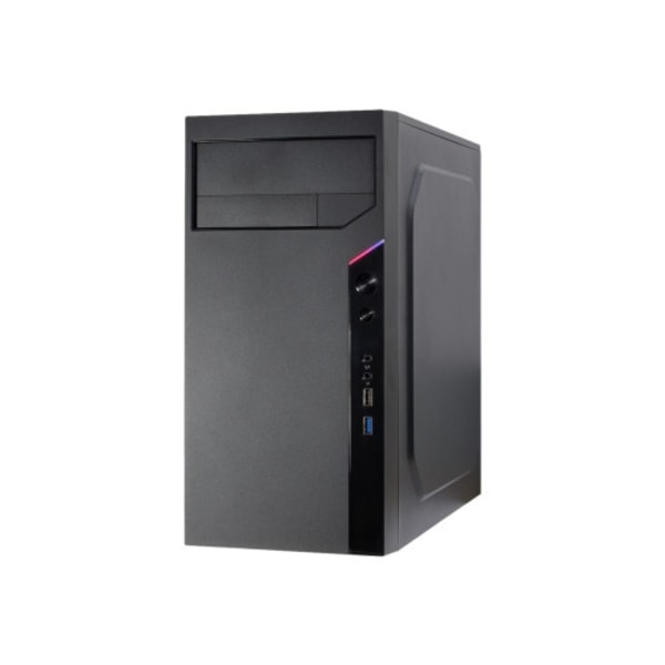 Inter-Tech IT-6505 Reto - microtower - micro ATX Svart