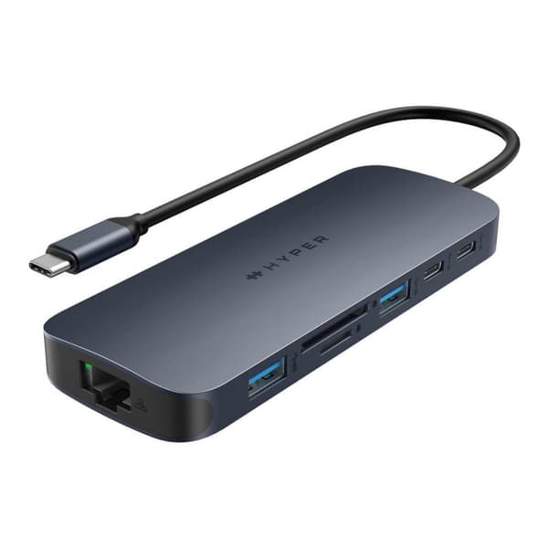 HyperDrive Next - dockningsstation - USB-C 3.2 Gen 2 / Thunderbolt 3 / Thunderbolt 4 - 2 x HDMI