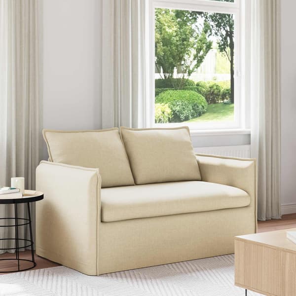 Soffa Kräm 156 x 82 x 85 cm tyg