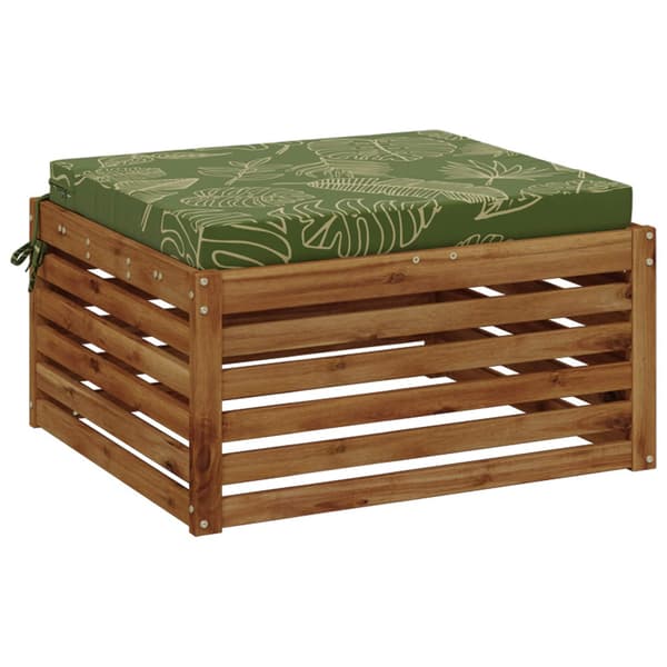 1-delad Sittdyna SOEST 100% Polyester Bladdesign 80 x 80 x 7 cm