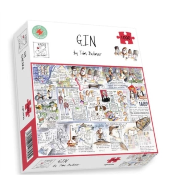 Tim Bulmer's Gin Jigsaw 1000 Piece Puzzle