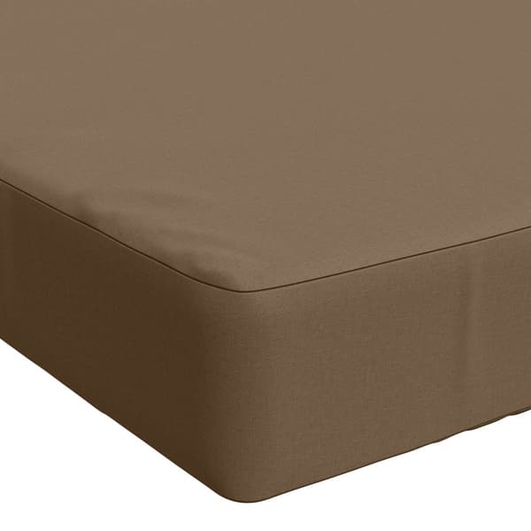 2-delade Bänk Kuddar SOEST 2 st 100% Polyester Taupe