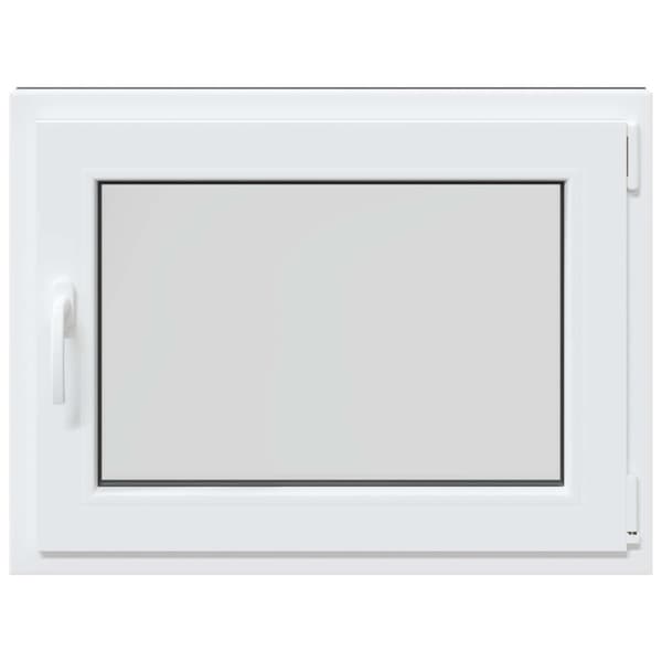 Källarfönster RISOR Antracit 80 x 60 cm PVC och glas