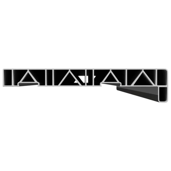 Fönsterbräda Marmorstruktur 160 x 20 x 4,5 cm PVC