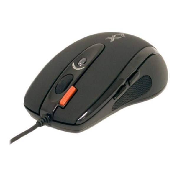 A4Tech XGAME Opto Oscar X710 Extra Fire - mus - USB - svart Svart