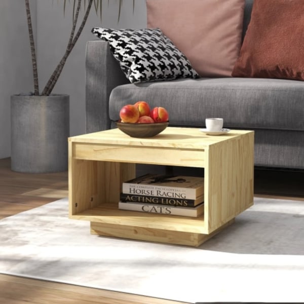 Soffbord 50x50x33,5 cm massiv furu