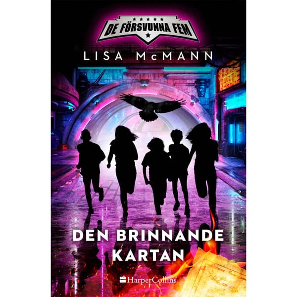 Den brinnande kartan (bok, kartonnage)