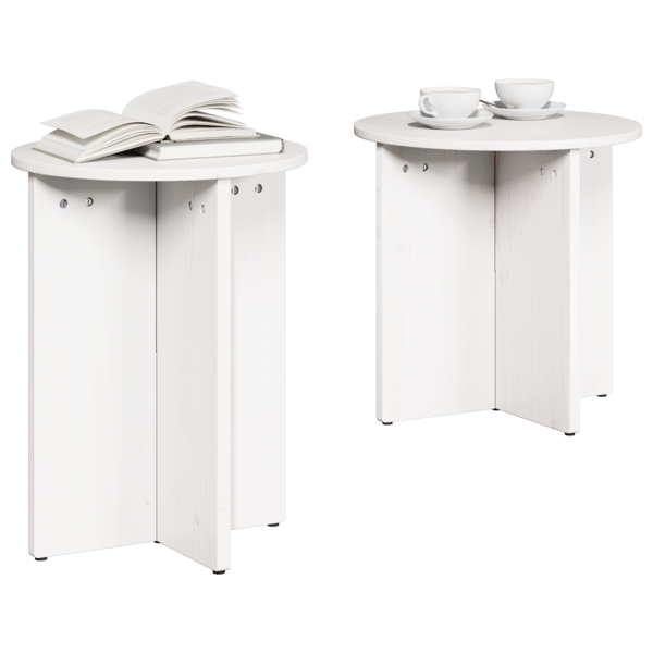 Kaffeebord 2 pcs Vit