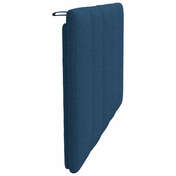 Headboard Cushion "Hanko" Blue 90 cm Fabric