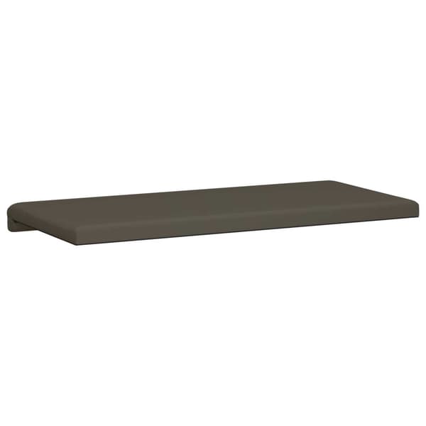 Bänk kudde Konstläder Grå Djup 35 cm