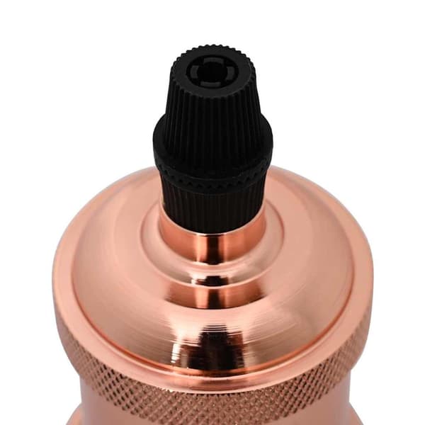 Lamphållare 2 st roséguld E27