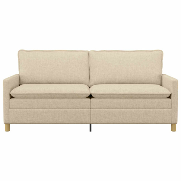 Soffa Gräddvit Tyg