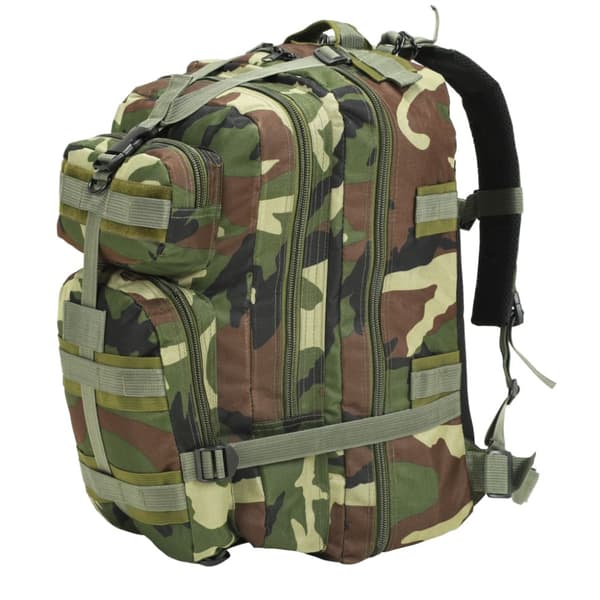 Arméryggsäck 50 L kamouflage