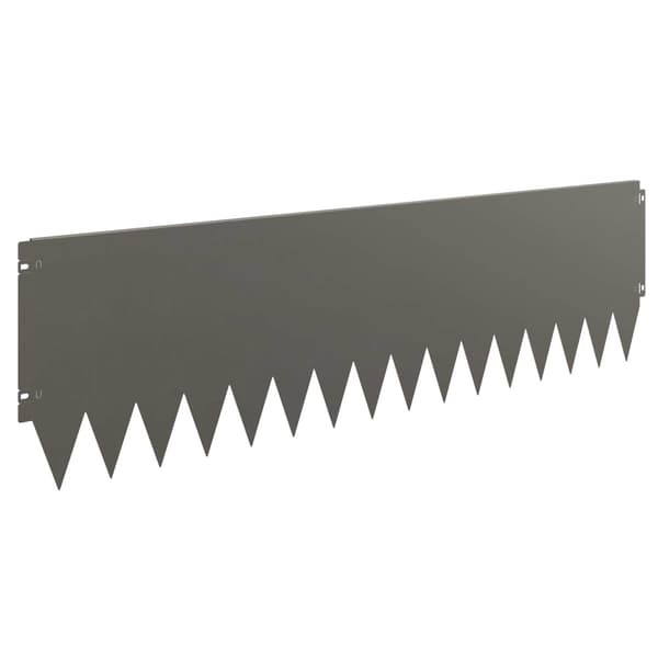Kant för gräsmatta 20 pcs 103 x 30 cm Stål Rostig