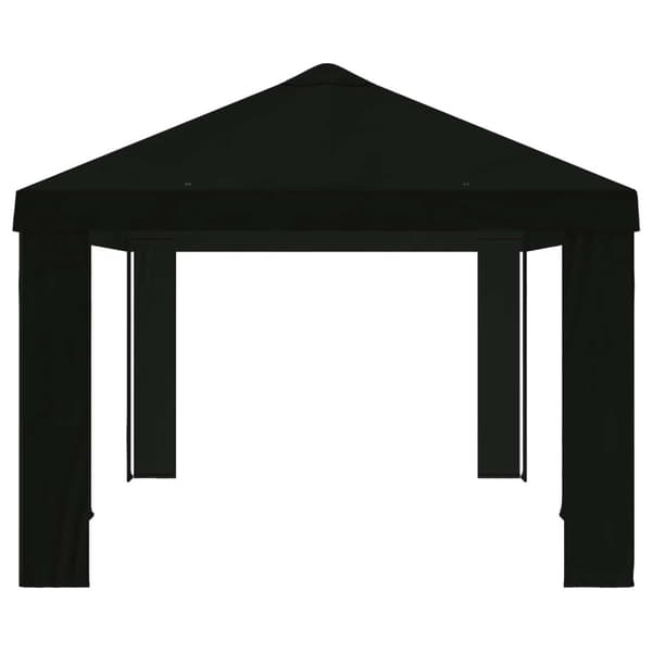 Tältöverdrag 6 x 3 m Svart Polyester 190 gsm