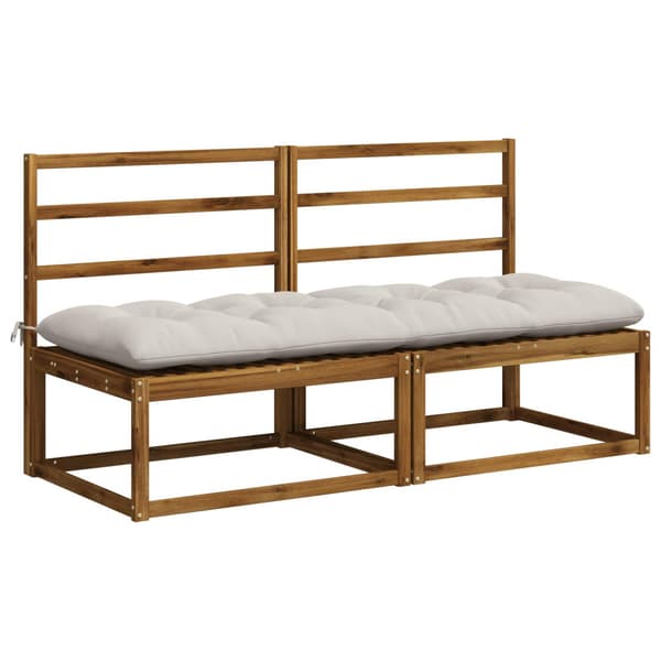 Bänk kudde VIANEN 100% Polyester Vit 180 x 60 x 12 cm