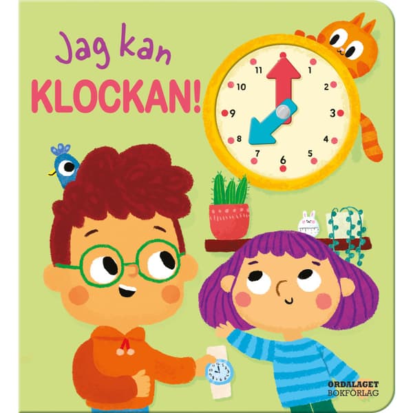 Jag kan klockan (bok, board book)