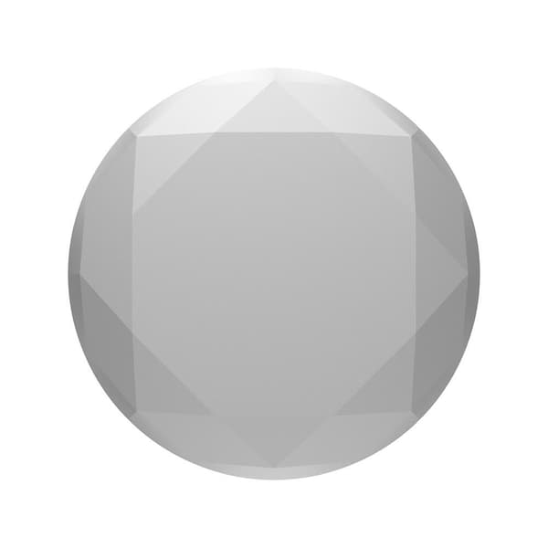 PopGrip Premium Metallic Diamond Silver