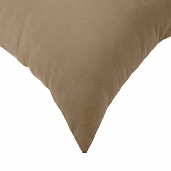 Kuddöverdrag 12 st HEERLEN Taupe 40 x 80 cm Polyester