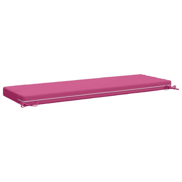 Bänk kudde SOEST 100% Polyester Rosa 140 x 50 x 8 cm