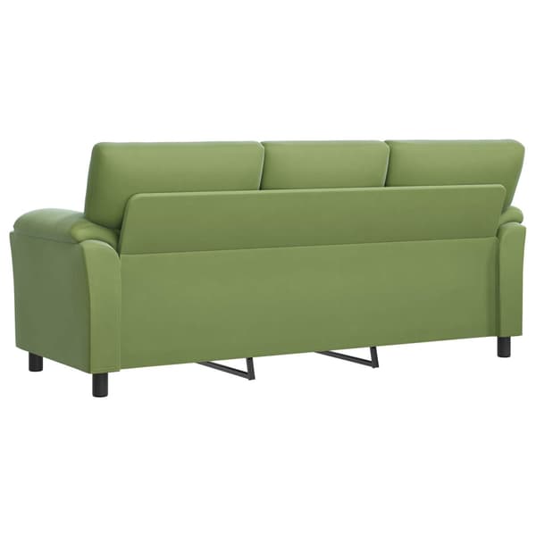 Soffa Ljusgrön 214 x 85 x 93 cm Sammet