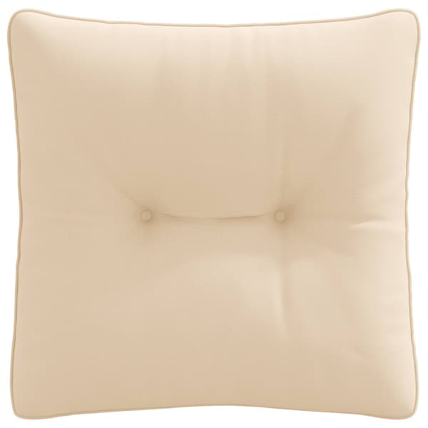 Ryggkudde PUTTEN 100% Polyester Gräddvit 40 x 40 x 10 cm