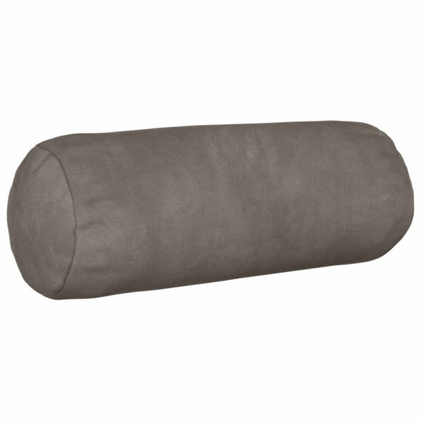 Kuddöverdrag 2 st HEERLEN Ljusgrå Ø 15 x 40 cm Sammet