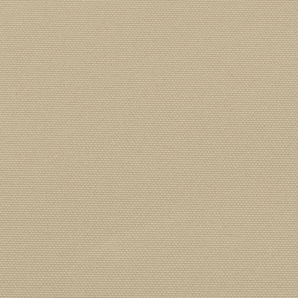 Infällbar sidomarkis beige 120x1000 cm