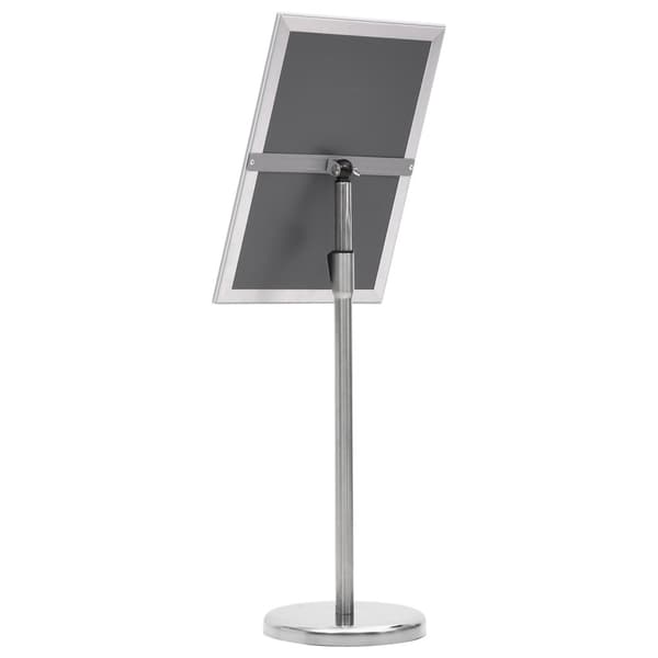Affischställningar 2 pcs Silver 45 x 32,7 x 108 cm Aluminium
