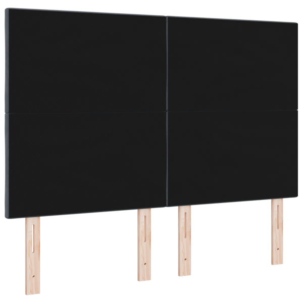 LED huvuddyna Mörkgrå 144 cm Sammet