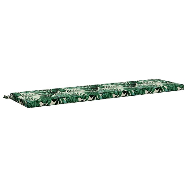 2-delade Bänk Kuddar SOEST 2 st 100% Polyester Bladmönster