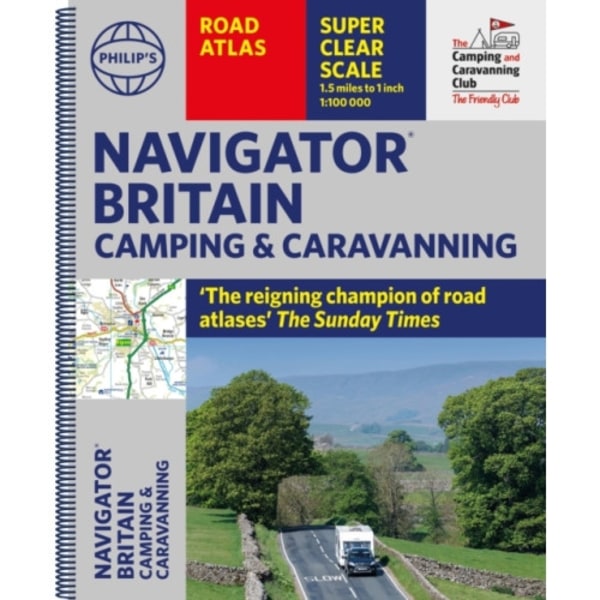 Philip's Navigator Camping and Caravanning Atlas of Britain (bok, spiral, eng)