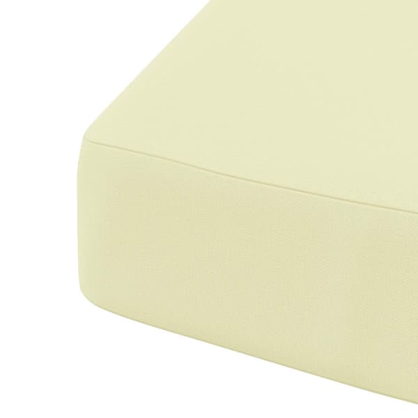 1-delad Sittkudde SOEST 100% Polyester Gräddvit 45 x 45 x 7 cm