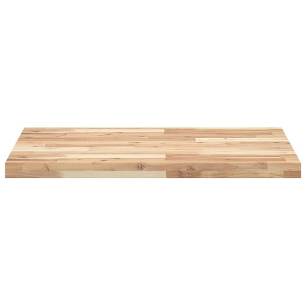 Bordsskiva rektangulär 100x60x4 cm massivt akaciaträ