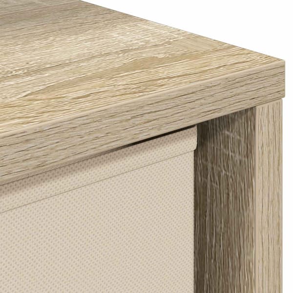 Sideboard med låda Sonoma-ek 68,5 x 32 x 67 cm