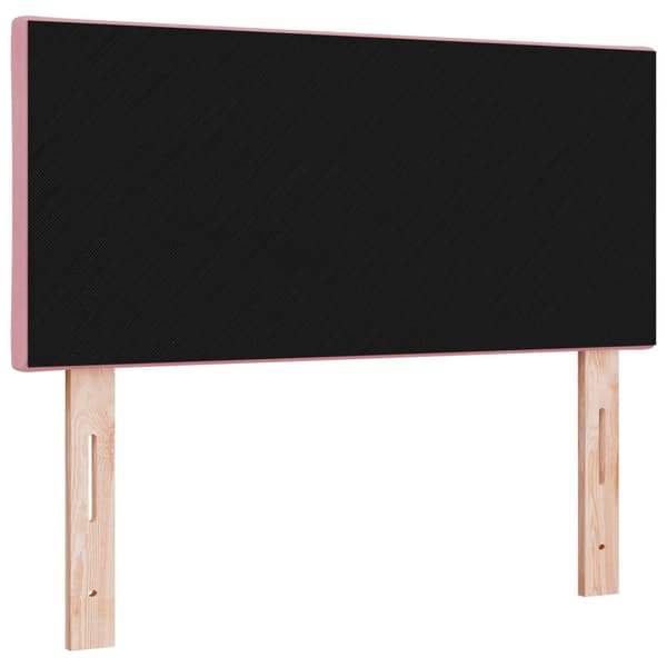 Huvudgavel Rosa 90 cm Sammet