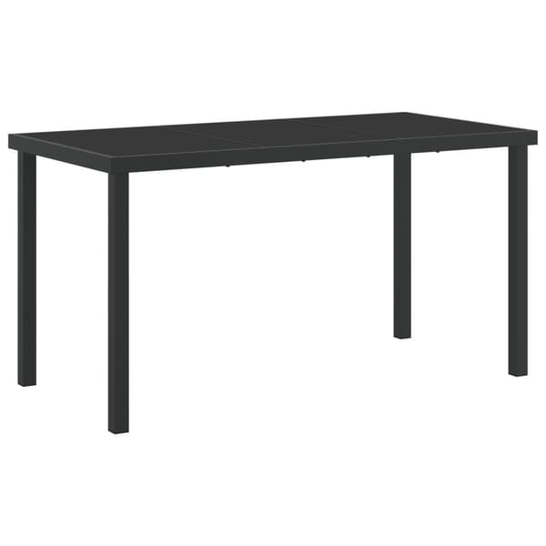 Trädgårdsmöbelset 5 pcs Brun konstrotting