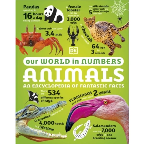 Our World in Numbers Animals (inbunden, eng)