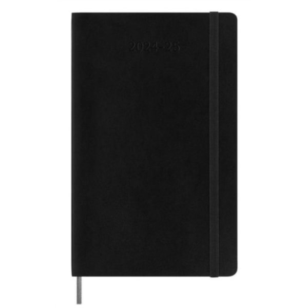 Moleskine 2025 18-Month Weekly Large Softcover Notebook: Black