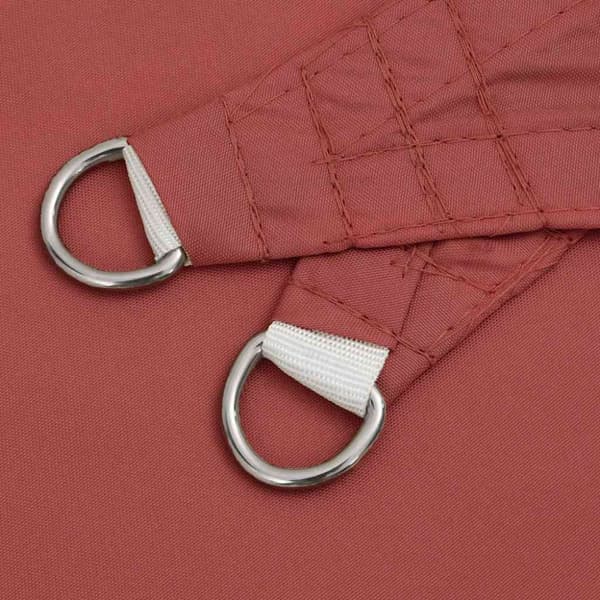 Solskydd Sail terrakotta 2x2x2 m 100% polyester Oxford