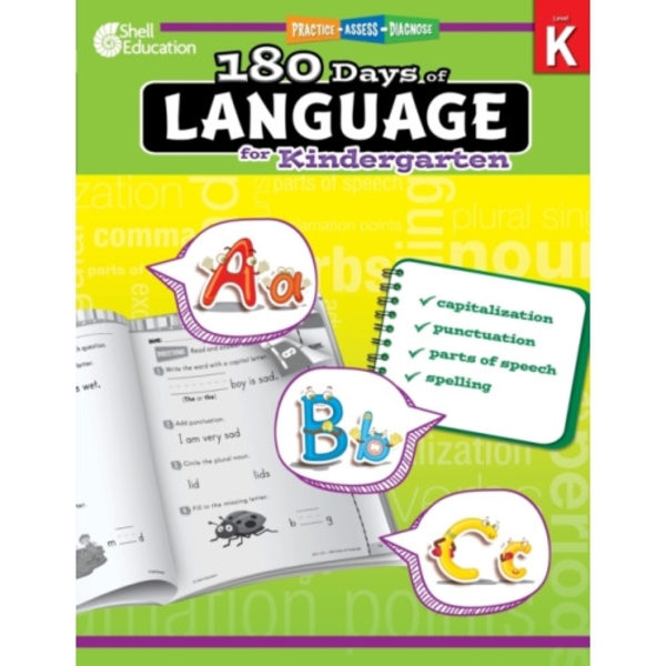 180 Days™: Language for Kindergarten (häftad, eng)