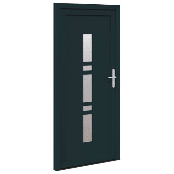 Framdörr Antracit 108 x 208 cm PVC