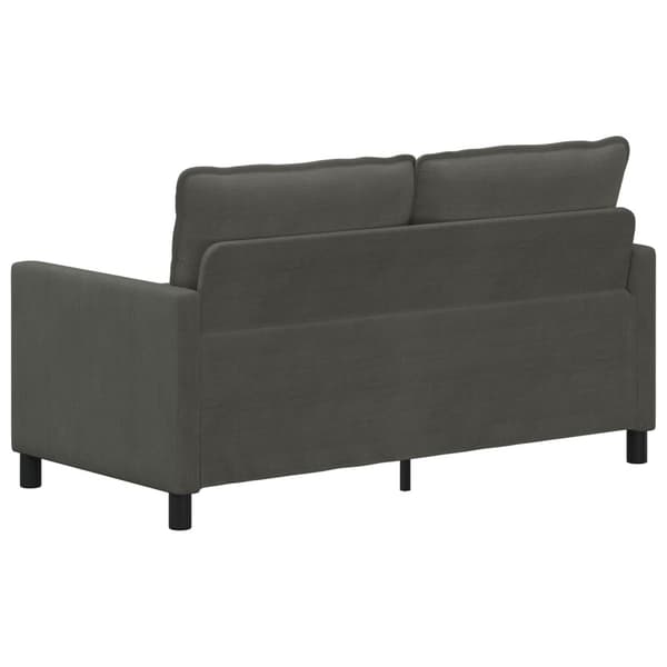 Soffa Mörkgrå 156 x 81 x 87,5 cm Tyg